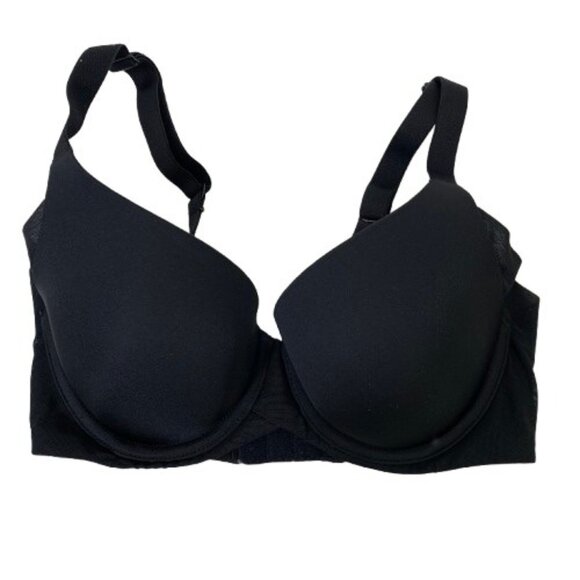 Wacoal Ultimate Side Smoother Underwire T-shirt Bra Black Size 30C - Picture 1 of 7